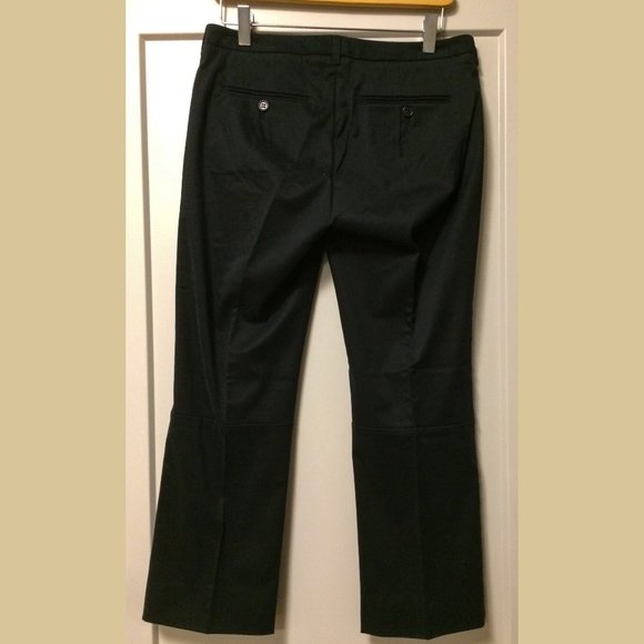 'S Max Mara black cotton pants size 6 - Picture 3 of 6